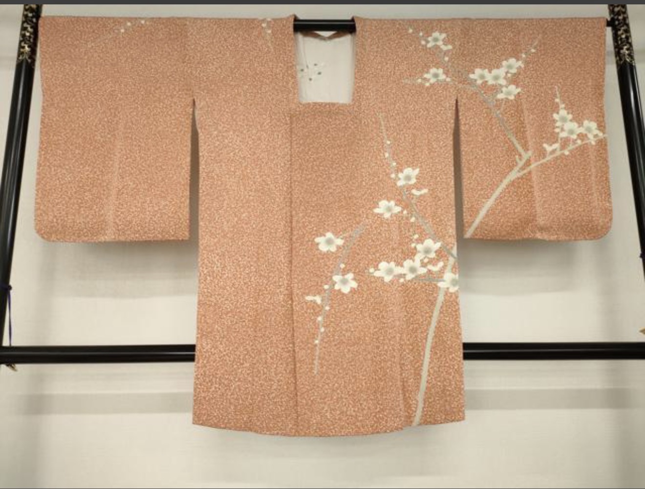 花柄の着物